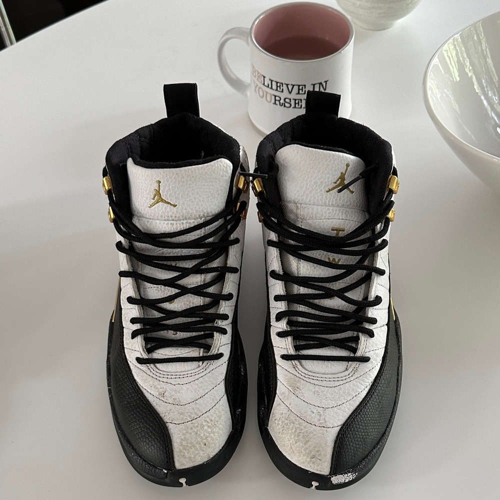 Air Jordan Black and White Sneakers